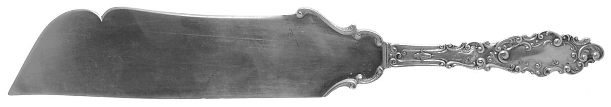 Luxembourg (Sterling, 1893) Large Solid Ice Cream Slicer by Gorham Silver-1