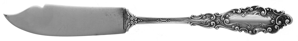 Luxembourg (Sterling, 1893) Solid Pickle Serving Knife by Gorham Silver-1