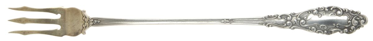 Luxembourg (Sterling, 1893) Long Handle Olive Fork by Gorham Silver-1