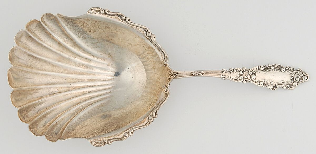 Luxembourg (Sterling, 1893) Cracker Spoon by Gorham Silver-1