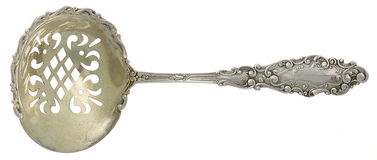 Luxembourg (Sterling, 1893) Large Confection Spoon by Gorham Silver-1