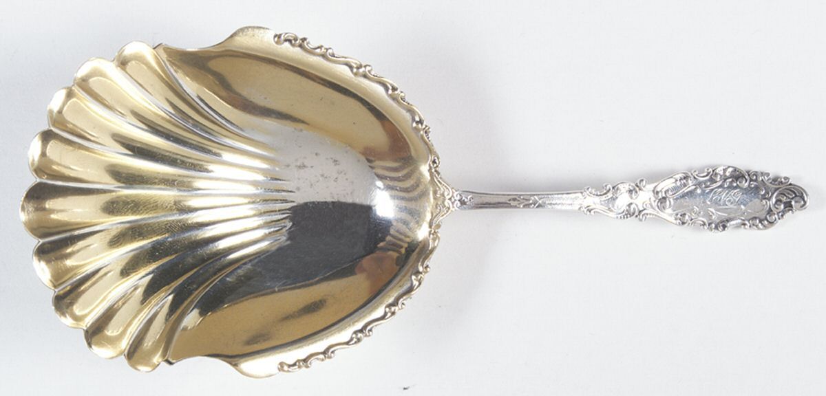 Luxembourg (Sterling, 1893) Cracker Spoon by Gorham Silver-1