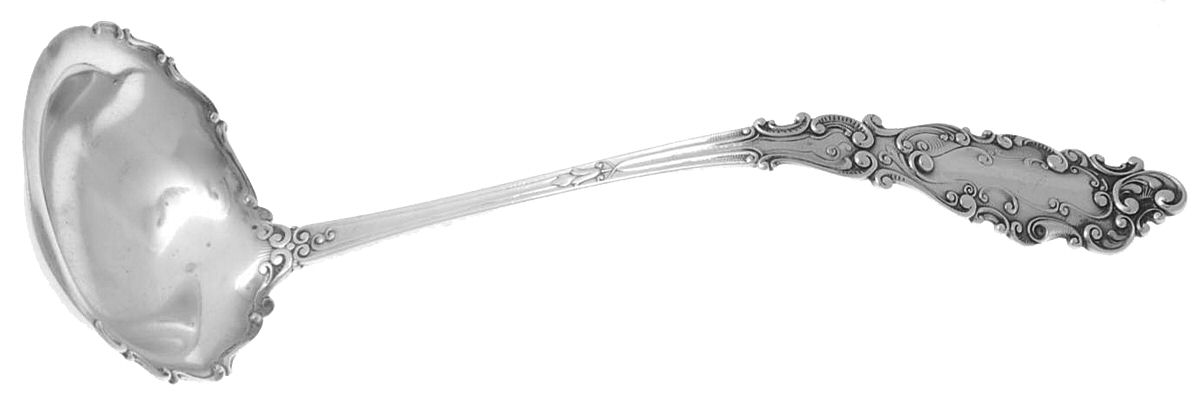 Luxembourg (Sterling, 1893) Oyster Ladle Solid Piece by Gorham Silver-1