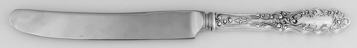 Luxembourg (Sterling, 1893) New Style Old French Hollow Knife with Bolster by Gorham Silver-1