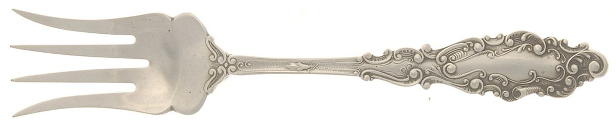 Luxembourg (Sterling, 1893) Small Chipped Beef Fork by Gorham Silver-1