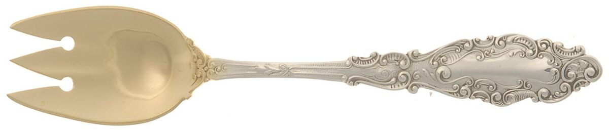 Luxembourg (Sterling, 1893) Small Ice Cream Fork by Gorham Silver-1