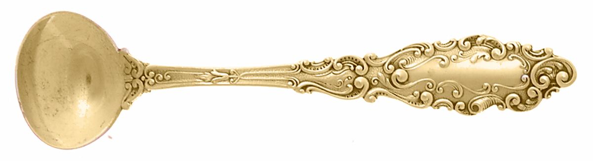 Luxembourg (Sterling, 1893) Master Salt Spoon by Gorham Silver-1