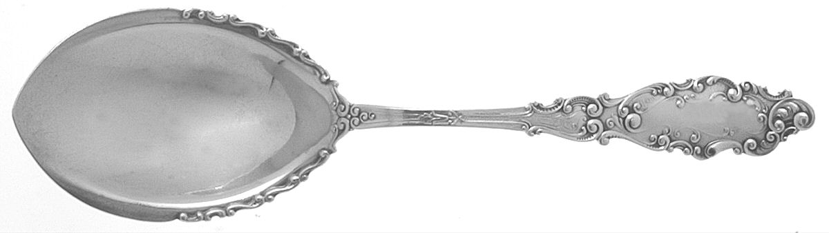 Luxembourg (Sterling, 1893) Preserve Spoon by Gorham Silver-1