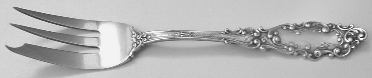 Luxembourg (Sterling, 1893) Old Style Pickle Fork by Gorham Silver-1