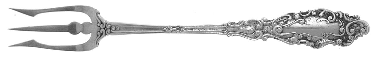 Luxembourg (Sterling, 1893) Olive Fork by Gorham Silver-1