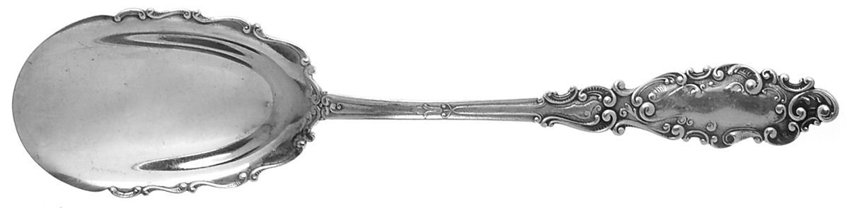 Luxembourg (Sterling, 1893) Oversize Solid Salad Serving Spoon by Gorham Silver-1