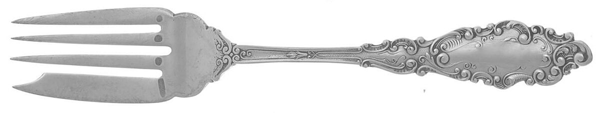 Luxembourg (Sterling, 1893) Individual Salad Fork by Gorham Silver-1