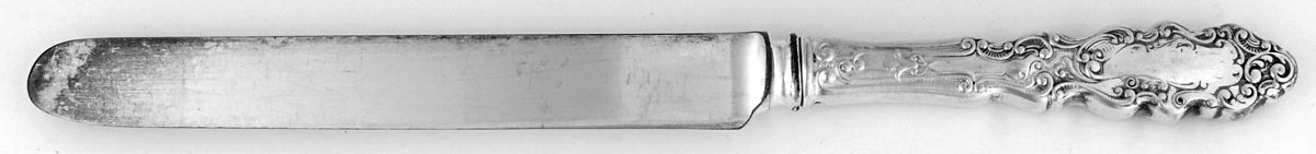 Luxembourg (Sterling, 1893) Blunt Hollow Table Knife with Bolster by Gorham Silver-1