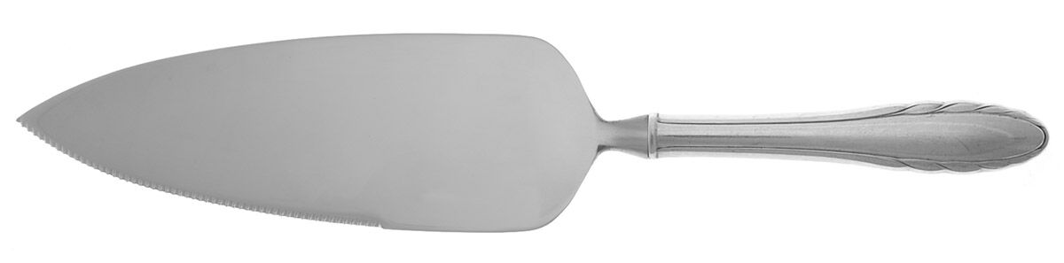 Lyric (Sterling, 1940, No Monos) Pie Server with Serrated Stainless Blade HC by Gorham Silver-1
