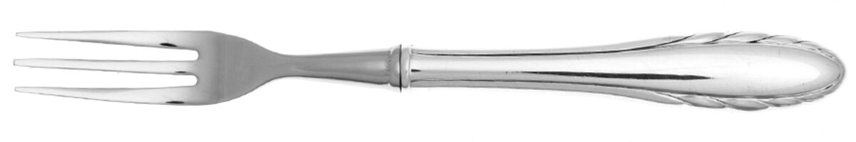 Lyric (Sterling, 1940, No Monos) Individual Fruit Fork with Stainless Tines by Gorham Silver-1