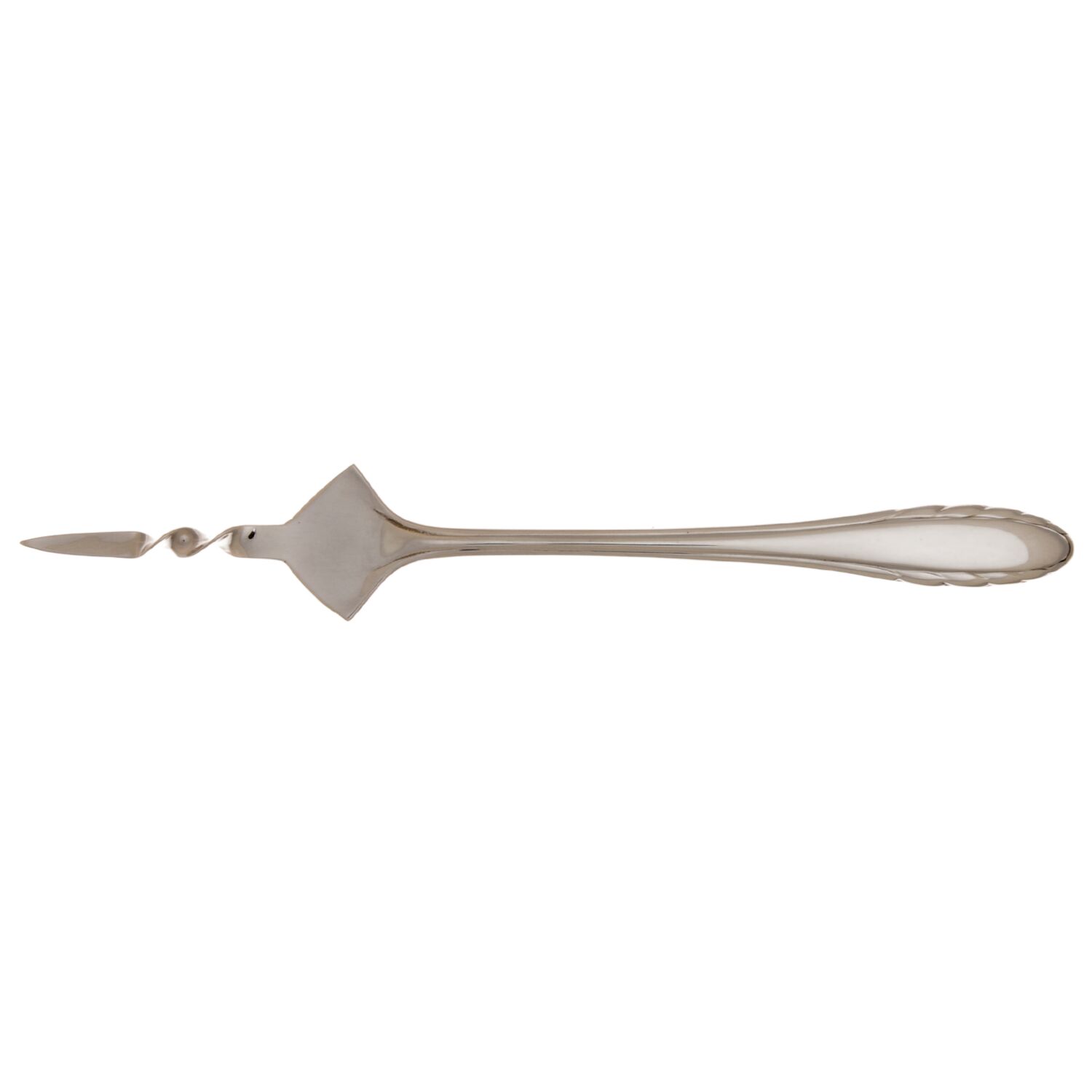 Lyric (Sterling, 1940, No Monos) 1 Tine Twist Butter Pick by Gorham Silver-1