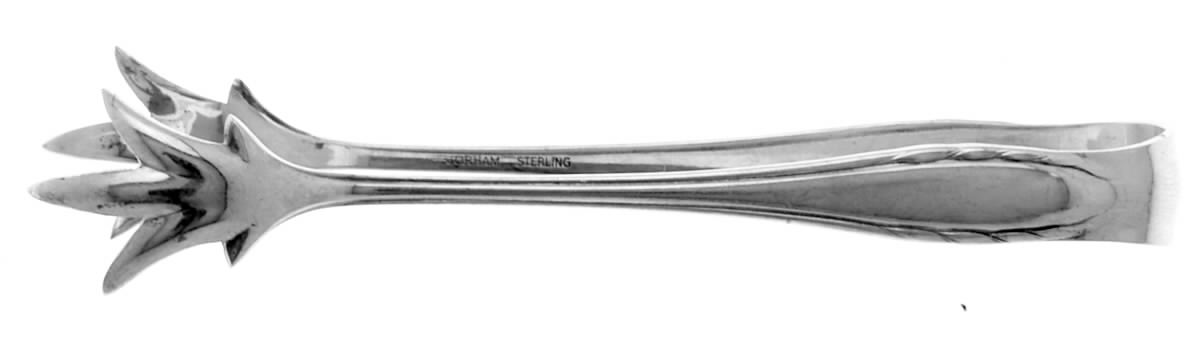 Lyric (Sterling, 1940, No Monos) Small Sugar Tongs by Gorham Silver-1