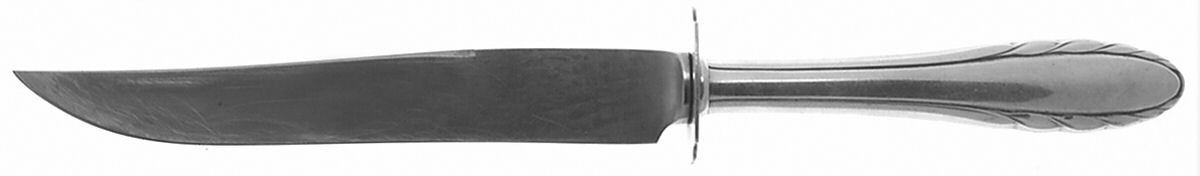 Lyric (Sterling, 1940, No Monos) Small Carving Knife Stainless Blade W/Sterling Gua by Gorham Silver-1