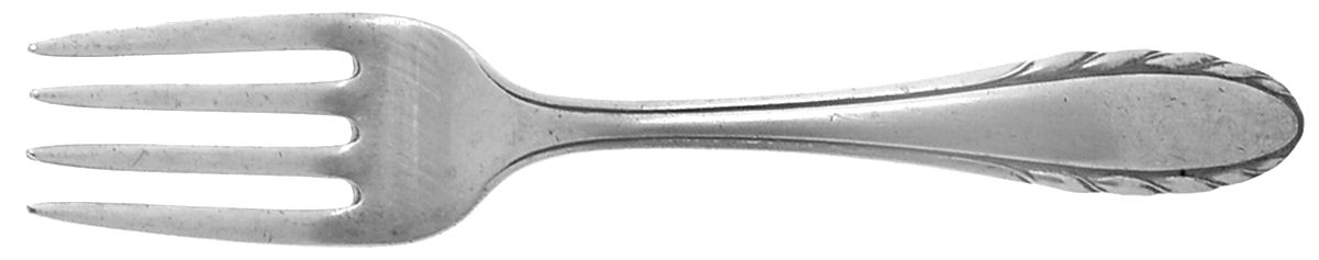 Lyric (Sterling, 1940, No Monos) Baby Fork by Gorham Silver-1