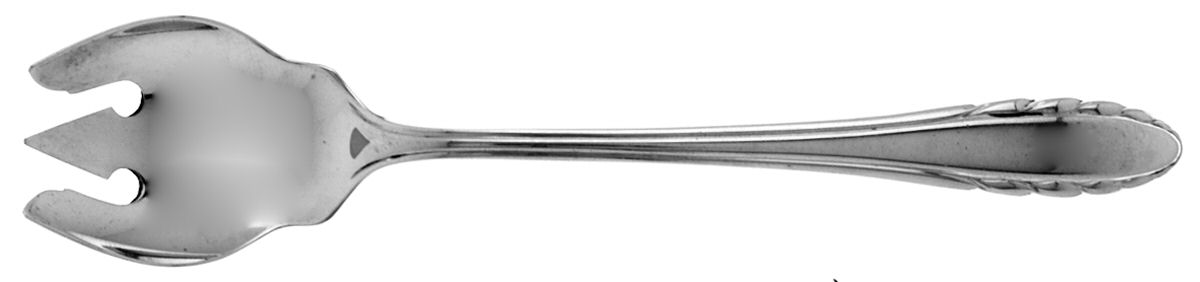 Lyric (Sterling, 1940, No Monos) Ice Cream Fork by Gorham Silver-1