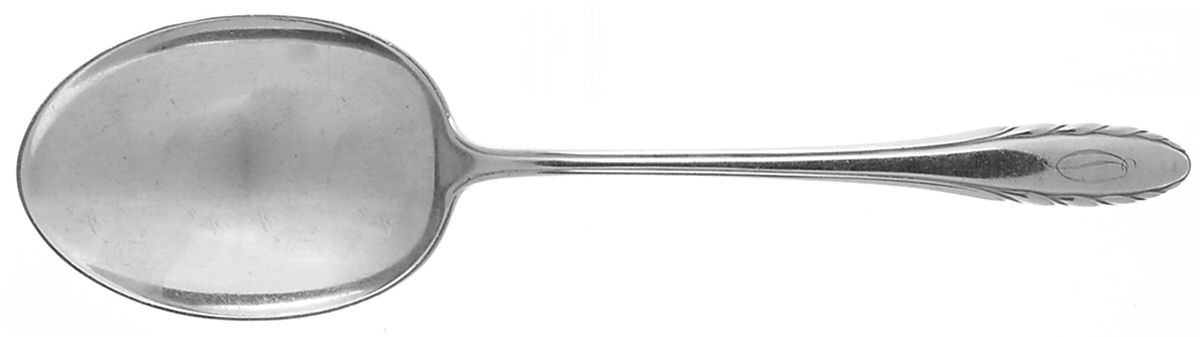 Lyric (Sterling, 1940, No Monos) Large Solid Serving Spoon by Gorham Silver-1