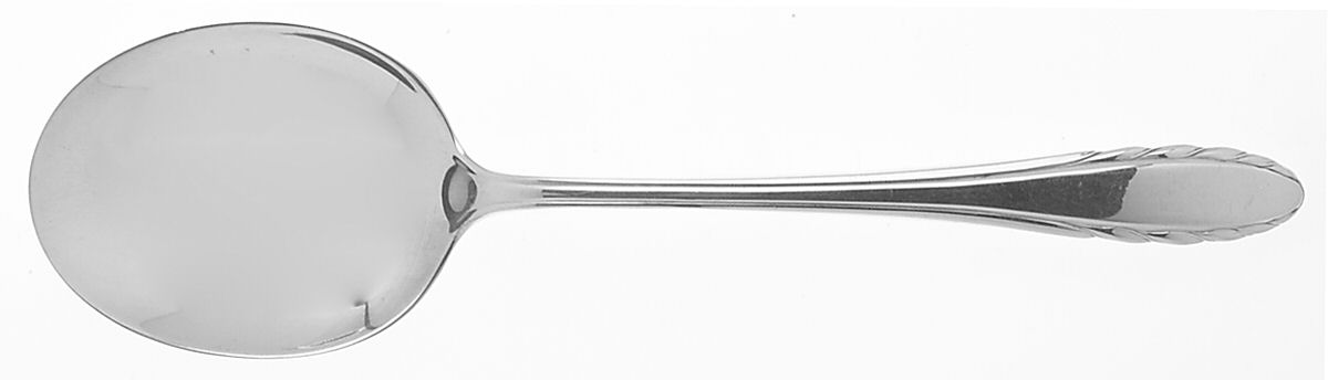 Lyric (Sterling, 1940, No Monos) Round Bowl Soup Spoon (Gumbo) by Gorham Silver-1
