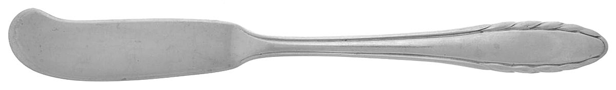 Lyric (Sterling, 1940, No Monos) Flat Handle Butter Spreader by Gorham Silver-1