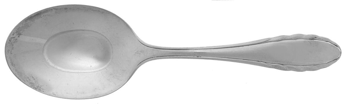 Lyric (Sterling, 1940, No Monos) Straight Handle Baby Spoon by Gorham Silver-1