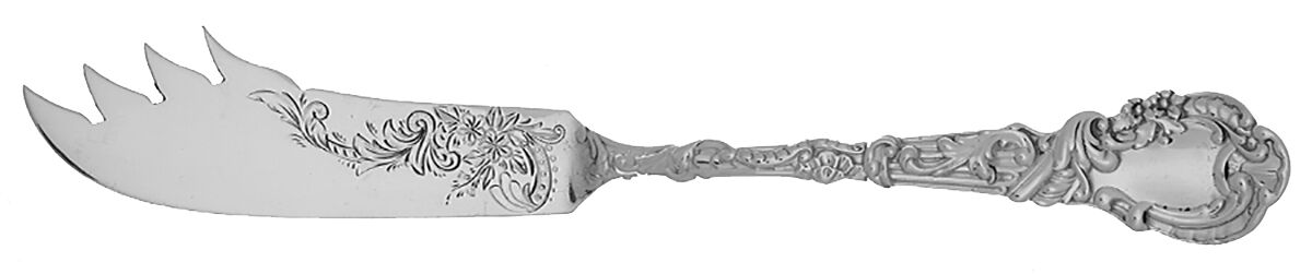 Marie Antoinette (Sterling, 1890) Solid Serving Cheese Knife by Gorham Silver-1