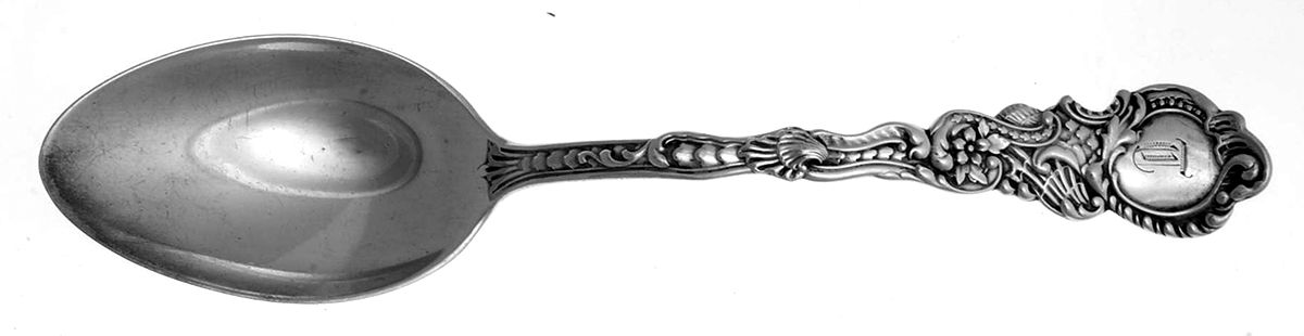 Marie Antoinette (Sterling, 1890) Dessert/Oval Soup Spoon by Gorham Silver-1
