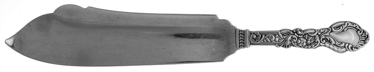 Marie Antoinette (Sterling, 1890) Large Solid Ice Cream Slicer by Gorham Silver-1