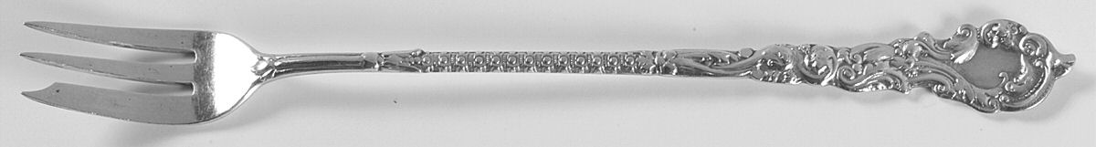 Marie Antoinette (Sterling, 1890) Cocktail/Seafood Fork by Gorham Silver-1