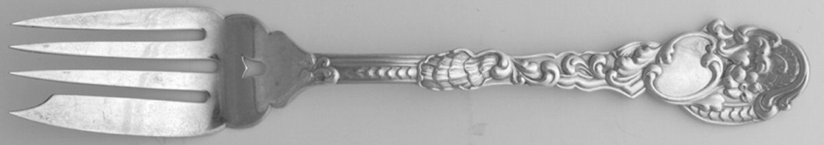 Marie Antoinette (Sterling, 1890) Pastry Fork by Gorham Silver-1