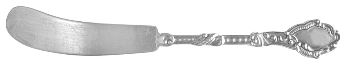 Marie Antoinette (Sterling, 1890) Flat Handle Butter Spreader by Gorham Silver-1