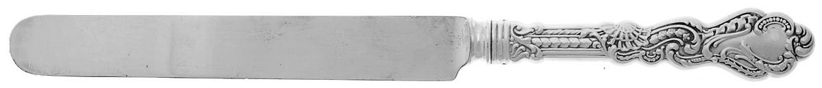 Marie Antoinette (Sterling, 1890) Blunt Hollow Table Knife with Bolster by Gorham Silver-1