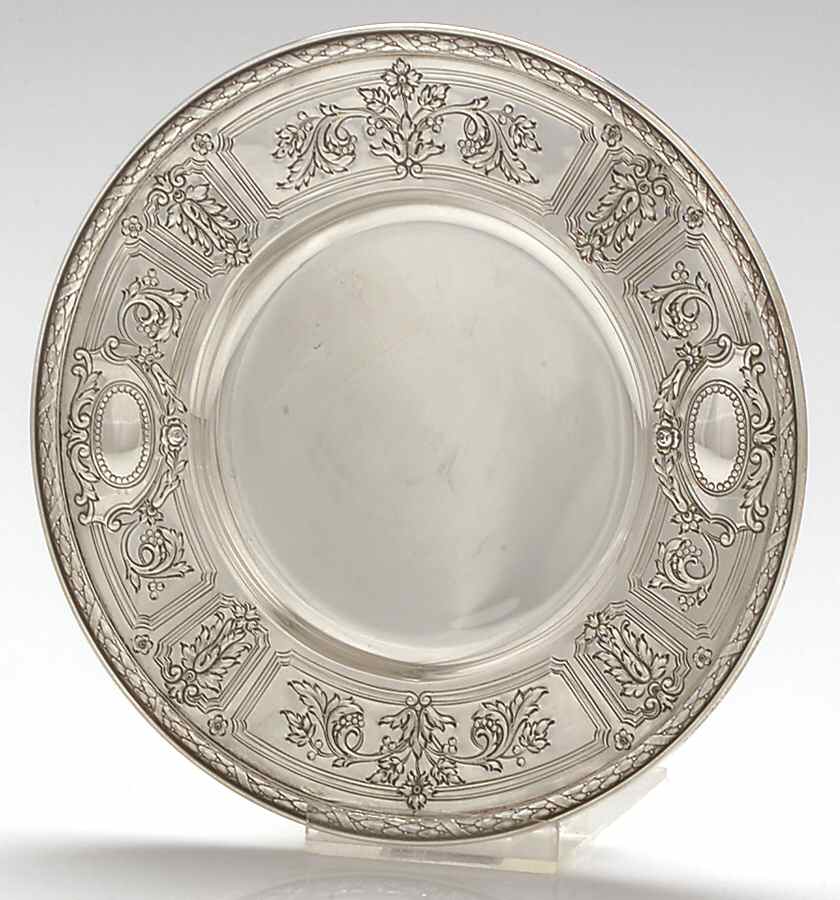 Maintenon (Sterling, Hollowware) Bread Plate by Gorham Silver-1