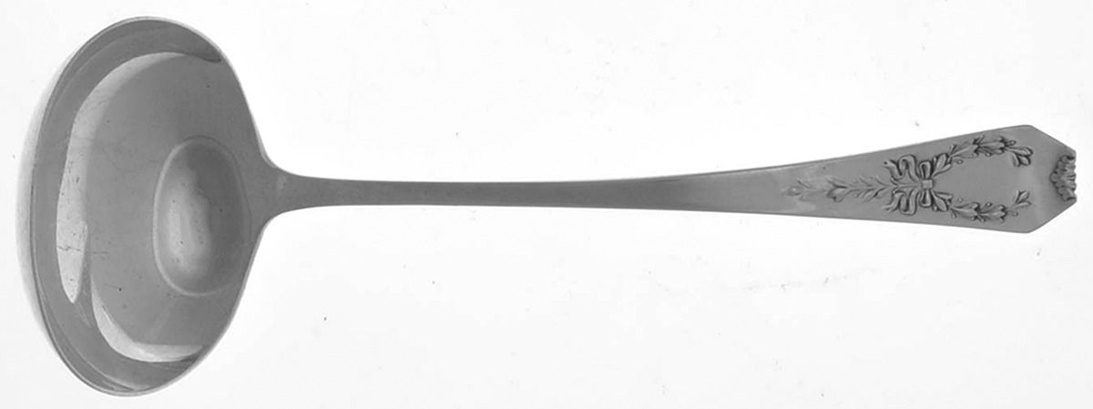 Madam Jumel (Sterling, 1908) Solid Piece Cream Ladle by Gorham Silver-1