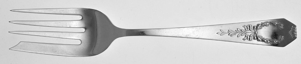 Madam Jumel (Sterling, 1908) Individual Solid Fish Fork by Gorham Silver-1