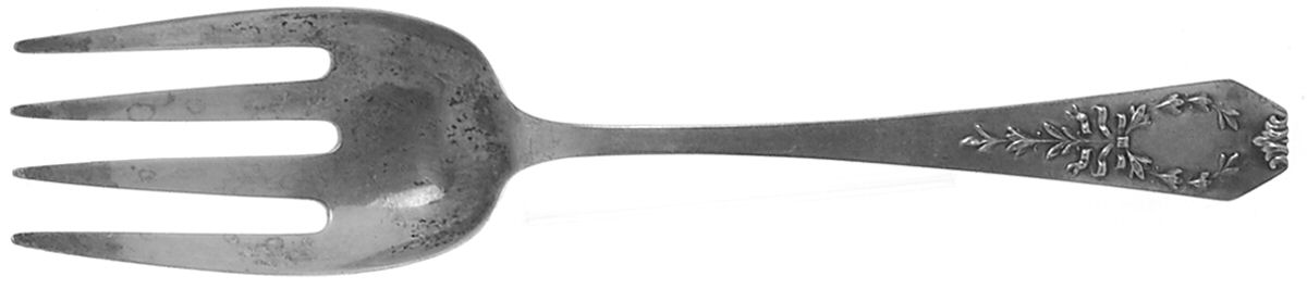 Madam Jumel (Sterling, 1908) Solid Serving Fork by Gorham Silver-1