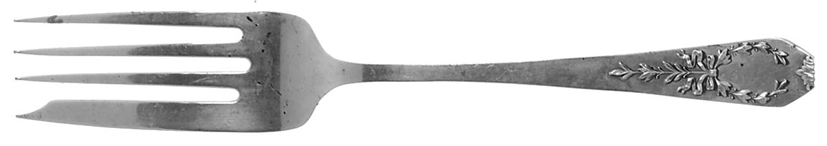 Madam Jumel (Sterling, 1908) Medium Solid Cold Meat Serving Fork by Gorham Silver-1