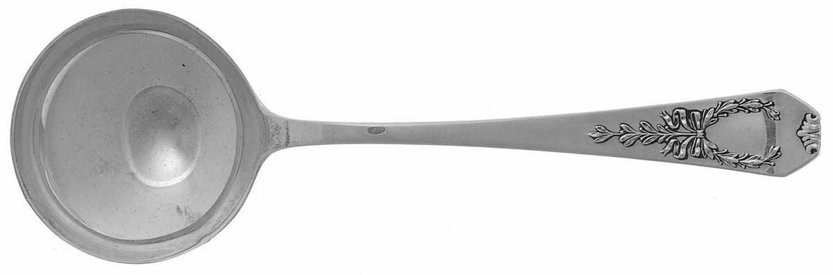 Madam Jumel (Sterling, 1908) Round Bowl Soup Spoon (Bouillon) by Gorham Silver-1