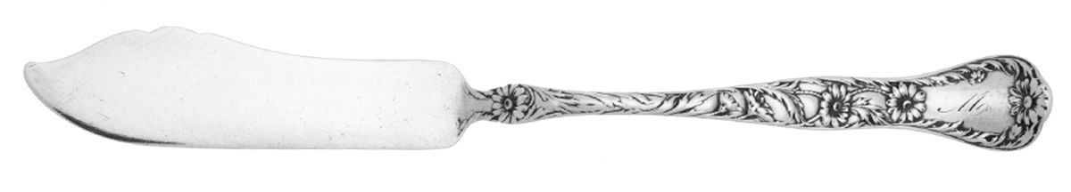 Marguerite (Sterling, 1901) Flat Handle Master Butter Knife by Gorham Silver-1