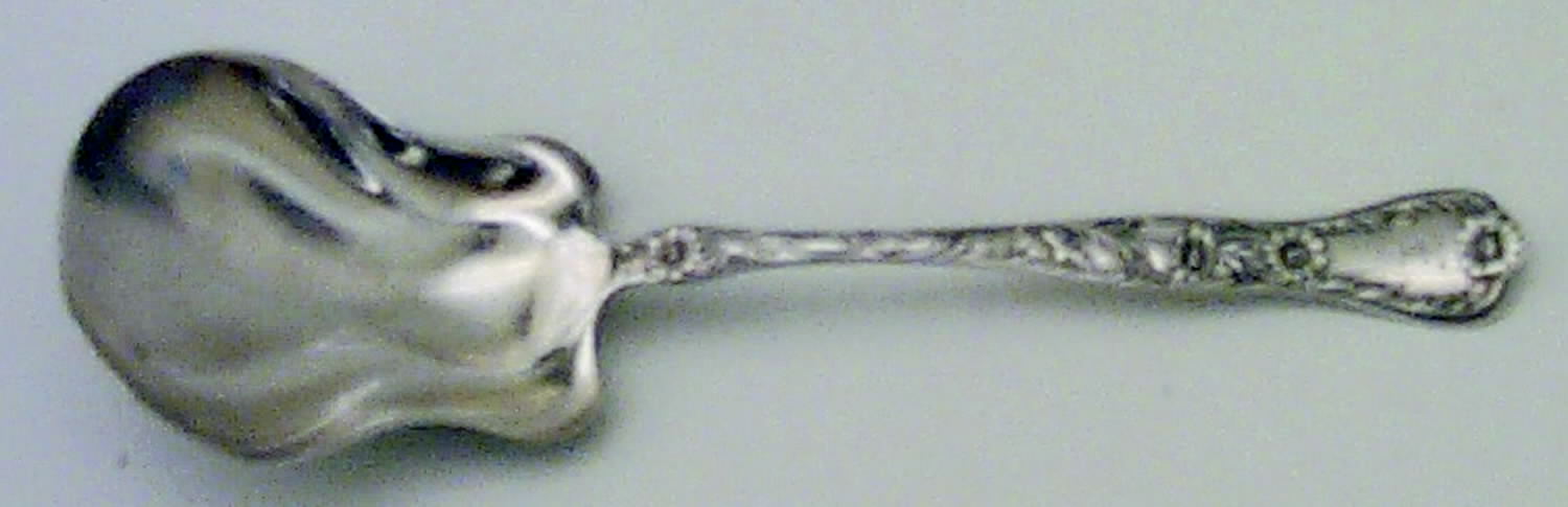 Marguerite (Sterling, 1901) Small Solid Berry/Casserole Spoon by Gorham Silver-1