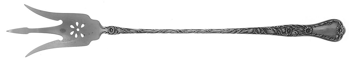 Marguerite (Sterling, 1901) Large Lettuce Serving Fork by Gorham Silver-1