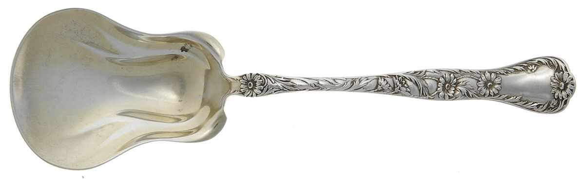 Marguerite (Sterling, 1901) Large Jelly Spoon by Gorham Silver-1