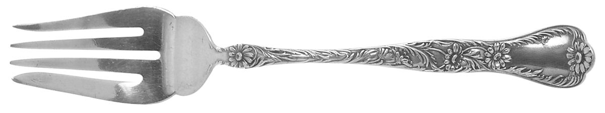 Marguerite (Sterling, 1901) Small Individual Solid Fish/Salad Fork by Gorham Silver-1