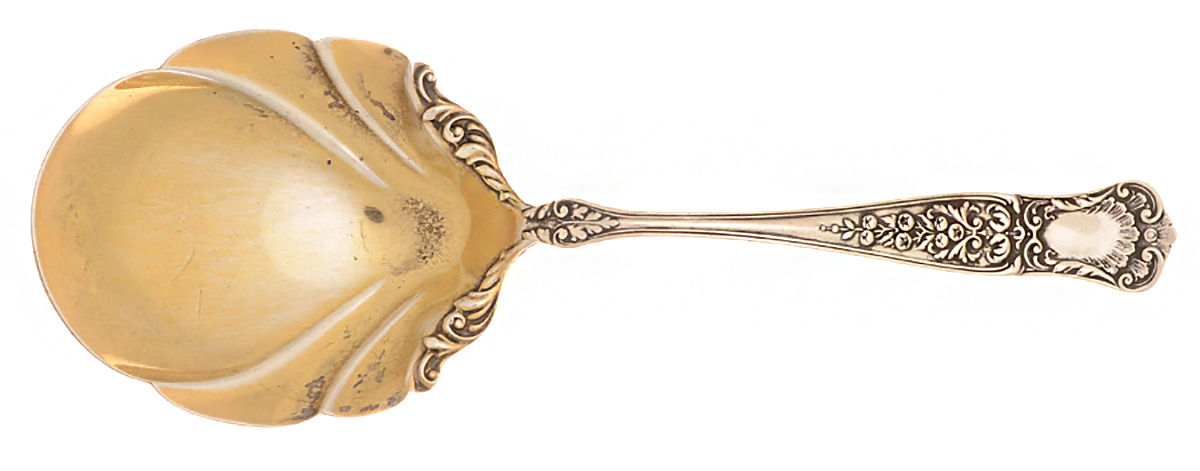 Maryland (Sterling, 1896) Preserve Spoon by Gorham Silver-1