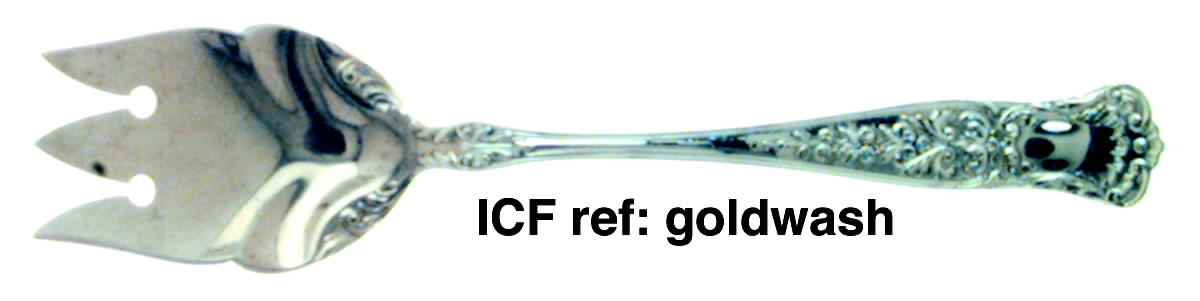 Maryland (Sterling, 1896) Ice Cream Fork by Gorham Silver-1