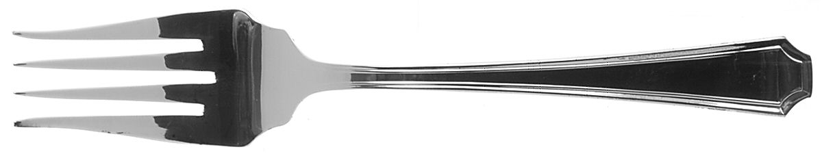 Mayfair (Silverplate) Medium Solid Cold Meat Serving Fork by Gorham Silver-1
