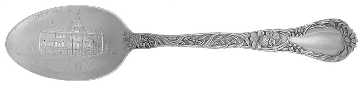 Meadow (Sterling, 1897) Souvenir Spoon (Teaspoon) by Gorham Silver-1